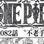 ワンピース 1082話 日本語 死ぬくれ『最新1082話 』One Piece Chapter 1082以降の考察