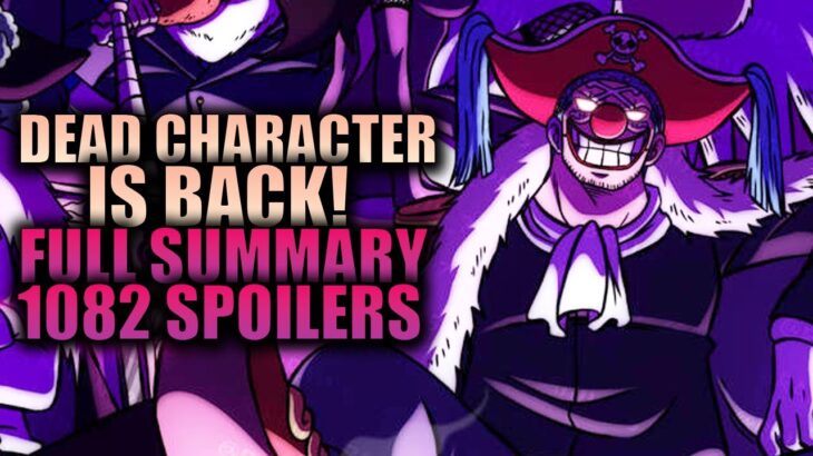 DEAD CHARACTER COMES BACK TO LIFE (Full Summary) / One Piece Chapter 1082 Spoilers