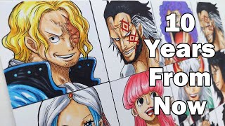 Drawing One Piece 10 Years Later | ワンピース