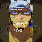 Adivina el Personaje de One Piece | Parte 3 | Comenta tu respuesta! #onepiece #manga #anime