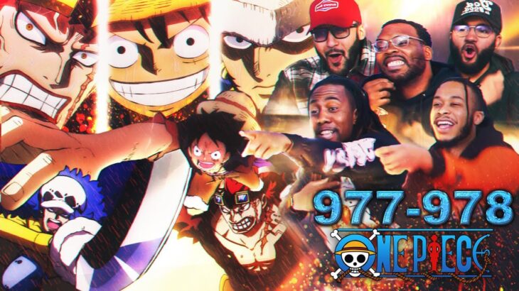 LUFFY/LAW/KID GO OFF!! One Piece Eps 977/978 Reaction