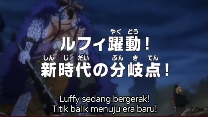 One Piece Episode 1063 Subtitle Indonesia Terbaru (FIXSUB) ワンピース エピソード 1063 ワンピース 1063 日本語