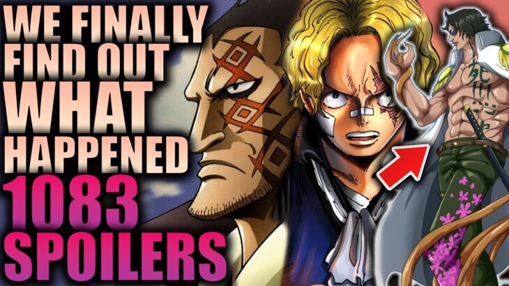 WE FINALLY FOUND OUT WHAT HAPPENED / One Piece Chapter 1083 Spoilers