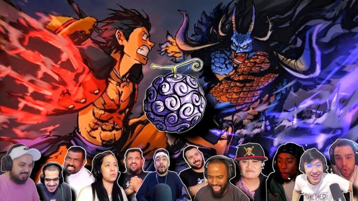 LUFFY VS KAIDO || THE MYSTERY OF THE DEVIL FRUIT || ONE PIECE 1064 REACTION MASHUP  | ワンピース