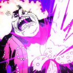 One piece 1066 | Law and Kid finish off Big Mom with a final combo attack that shakes Onigashima
