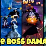 PVE GAMEPLAY BOSS DAMAGE (BOSS GUILD) ワンピースファイティングパス || 25 June 2023 || One Piece Fighting Path