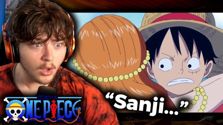 Nami Cries to Luffy about Sanj.. (one piece reaction)