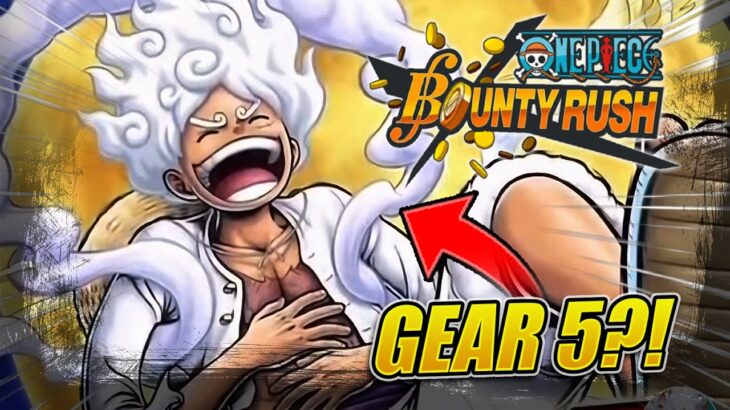 Gear 5 OFFICIAL Reveal in One Piece Bounty Rush