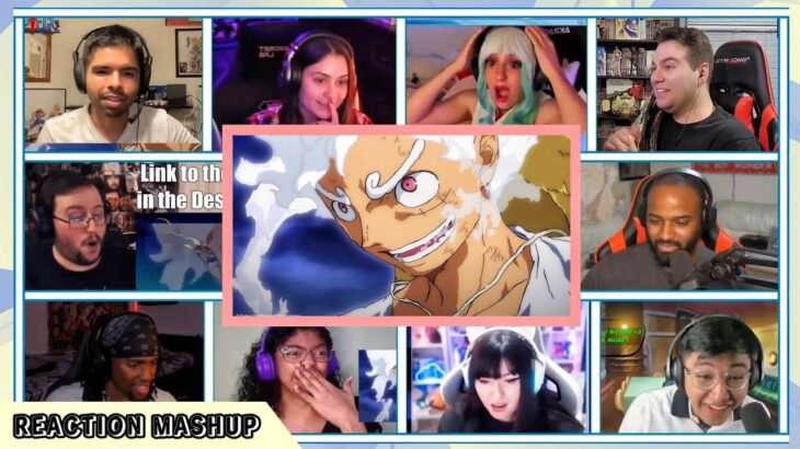 Luffy “Gear 5” vs Kaido || One Piece Episode 1072 Reaction Mashup