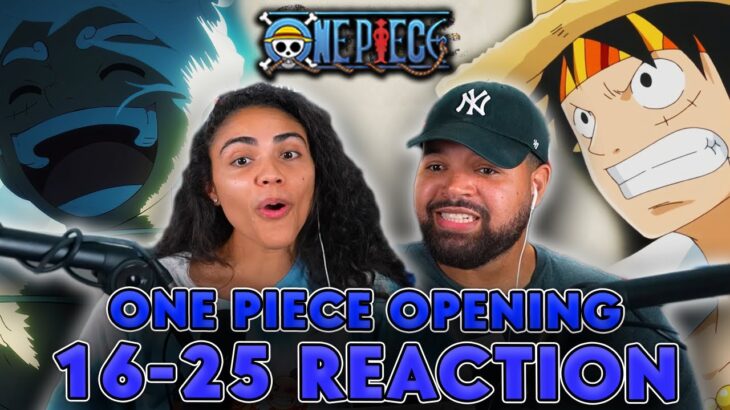 One Piece Opening 16-25 REACTION