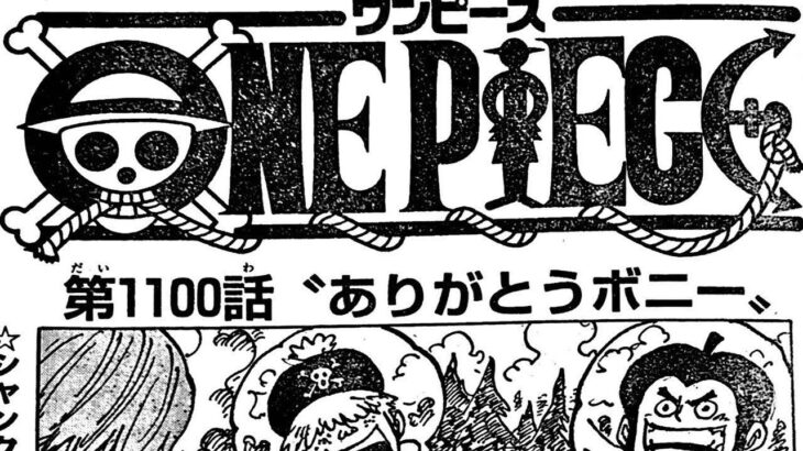 ワンピース 1100話 日本語 ネタバレ 100% 『One Piece』最新1100話死ぬくれ！
