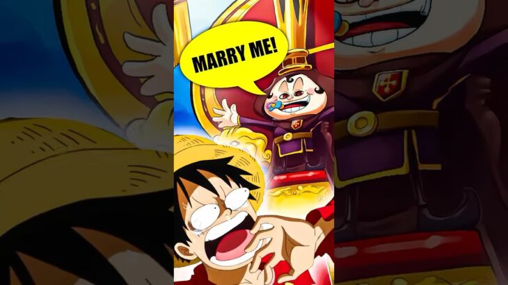 Imu Will Marry Luffy At The End Of One Piece?! 😳 #shorts #anime #onepiece
