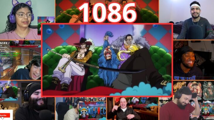 One Piece Episode 1086 | Reaction Mashup【海外のリアクション】ワンピース 1086話