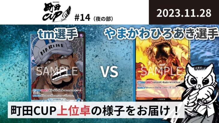 【大会アーカイブ】青黒サカズキ vs 青黒サカズキ【ワンピースカードゲーム/ONE PIECE CARD GAME】