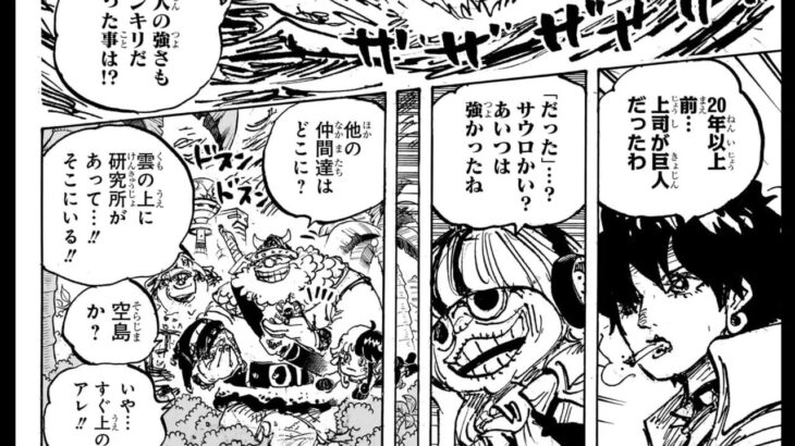 ワンピース 1109話―日本語のフル ネタバレ100%  『One Piece』最新1109話 死ぬくれ！