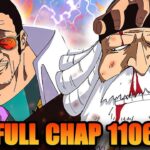 【Full Spoiler One Piece 1106】CHÚ LIÊM “Bóp…” SATURN! Vegapunk Bị ĐỤC LỖ!