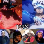 LAW VS BLACKBEARD!! One Piece Episode 1093 || Reaction Mashup ワンピース
