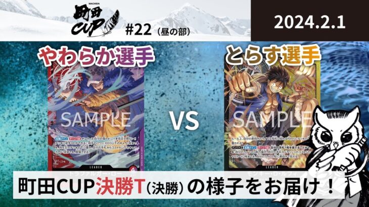 【大会アーカイブ】赤紫ロー vs 黒黄ルフィ【ワンピースカードゲーム/ONE PIECE CARD GAME】