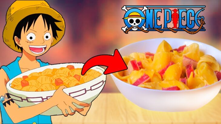 Luffy’s Gorgonzola Seaking Pasta from One Piece – BEST ANIME PASTA? – ワンピース