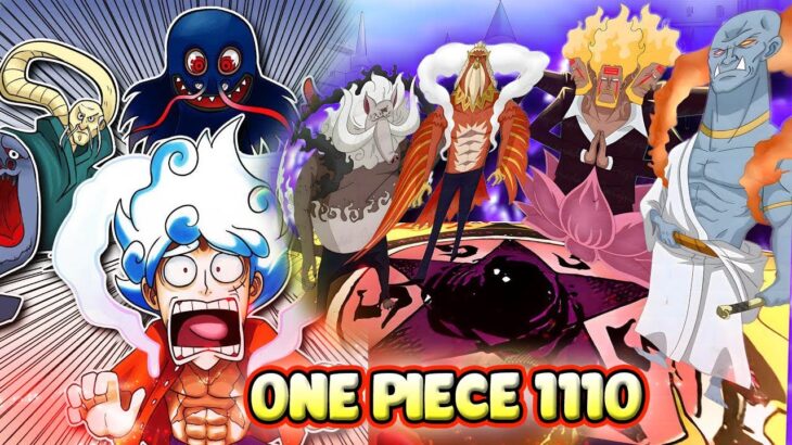 Xem Trước One Piece 1110 | Ngũ Lão Tinh Full Mode Quái Vật