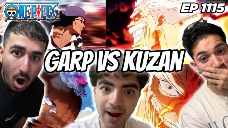 GARP VS KUZAN INSANE! | ONE PIECE EPISODE 1115 REACTION