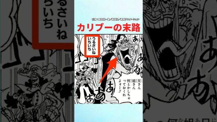 【最新1126話】カリブーの可哀想すぎる末路【ワンピース】 #ワンピース #ワンピースの反応集まとめ