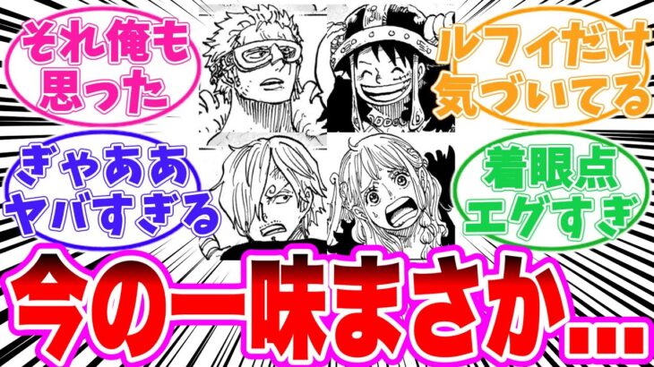 【最新1127話】今の麦わらの一味が実はヤバすぎることに気づいてしまった読者の反応集【ワンピース】