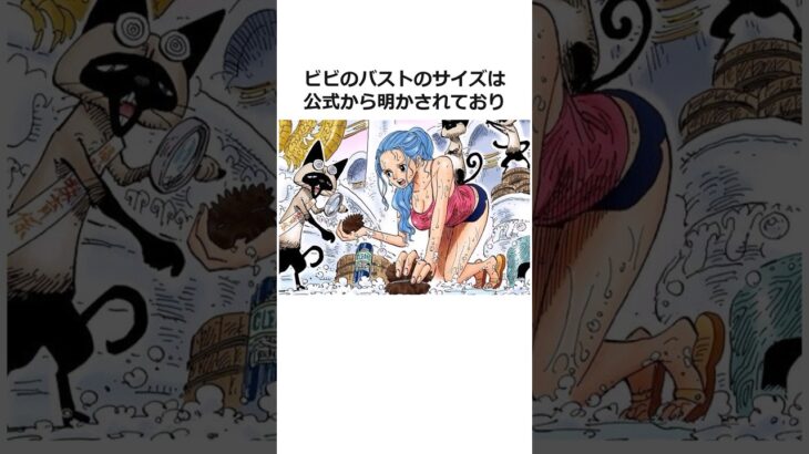 ビビに関する雑学【ワンピース】#shorts #onepiece #雑学