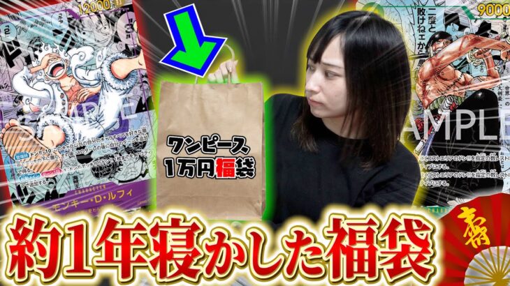 【ワンピカード】正月に買ったワンピカードの福袋を”今”開封したらアドは取れる？取れない？？【開封動画】