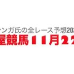 11月22日名古屋競馬【全レース予想】2024稲沢特別