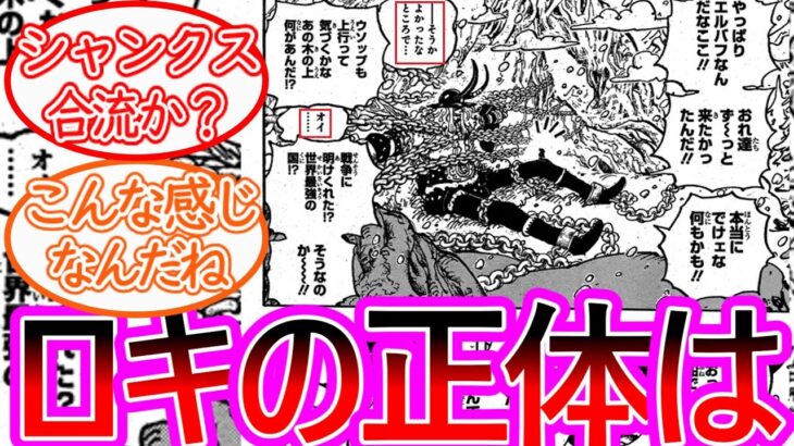 【ワンピース】最新1131話ちょいみせ ロキの懸賞金と今後の麦わら一味との絡みを考察する読者の反応集 【ゆっくりまとめ】