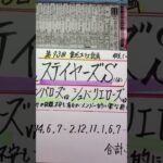 【競馬予想】中山11R ステイヤーズステークス🏇実績有る馬中心😃❣️