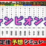 【チャンピオンズカップ2024】枠順確定後シミュレーション レモンポップは1枠2番、ウィルソンテソーロは4枠8番で確定!!