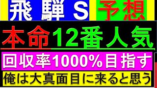 【土曜日勝負レース】飛騨ステークス 予想【大穴だけど大チャンス/飛騨S】