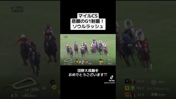 私の本命はナミュールでした。 #競馬 #競馬予想 #ウマ娘 #マイルチャンピオンシップ