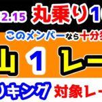 【ひとり丸乗り1000】 2024.12.15 中山1R 2歳未勝利 　このメンバーなら十分戦える😤 【1000円の買い目で馬券対決😤 #97 】