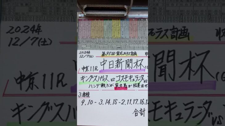 【競馬予想】中京11R 中日新聞杯🏇大混戦で荒れるハンデ戦の軸は🧐⁉️