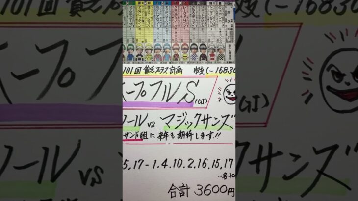 【競馬予想】中山11R ホープフルステークス🏇今年もありがとうございました😭