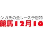 12月16日水沢競馬【全レース予想】2024寒菊賞