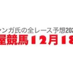 12月18日名古屋競馬【全レース予想】2024粉雪特別