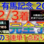 ★データで絞る有馬記念★【123着完全予言】有馬記念 2024～究極3連単1点絞り理論 #オカルト #有馬記念 #有馬記念2024 #競馬 #競馬予想 #ドウデュース #阪神カップ #データ予想