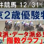 12/31(火) 大井競馬10R【東京２歳優駿牝馬】《地方競馬 指数グラフ・予想・攻略》