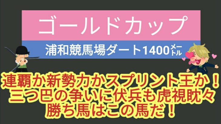 2024年 ゴールドカップの予想動画です。地方競馬の予想はお任せください。