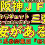 阪神ジュベナイルフィリーズ2024人気馬の不安材料！１番人気想定ブラウンラチェットは初の関西へ輸送が控え２番人気想定の海外馬メイデイレディは国外輸送での右回りとなり不安がある！