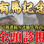 ３年連続の帯獲得へ！！まさかの穴馬を高評価！！枠・コース・展開のポイントから全馬の特徴まで！ミスター有馬記念が徹底解説！【有馬記念2024全頭診断】