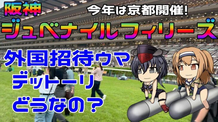 激荒れ！【2024年阪神ジュベナイルフィリーズゆっくり競馬予想】デットーリ来日！ブリーダーズカップジュベナイルフィリーズマイル2着ウマは強いの？