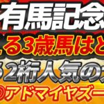 【有馬記念2024】3歳馬は通用するのか？好走馬は殆どがこのローテ！『買う穴馬』【Part2】