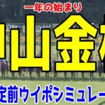 中山金杯2025 枠順確定前ウイポシミュレーション【競馬予想】【展開予想】ホウオウビスケッツ クリスマスパレード シンリョクカ リカンカブール ボーンディスウェイ アルナシーム