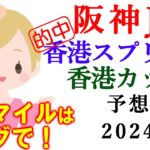 香港スプリント 3連複的中【競馬】阪神ジュベナイルフィリーズ  香港カップ 2024予想(香港ヴァーズ 香港マイルの予想はブログで！)