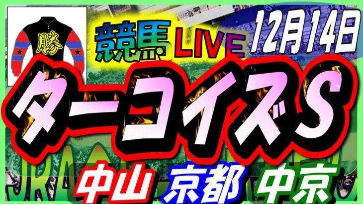 【競馬 JRA全レース予想ライブ】ターコイズＳ。中山、京都、中京